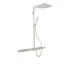 AXOR-HG-AXOR-ShowerSolutions-Showerpipe-mit-Thermostat-800-und-Kopfbrause-350-1jet-Edelstahl-Optic-27984800 gallery number 1